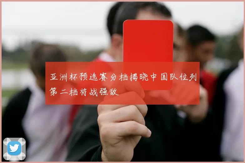 亚洲杯预选赛分档揭晓中国队位列第二档将战强敌